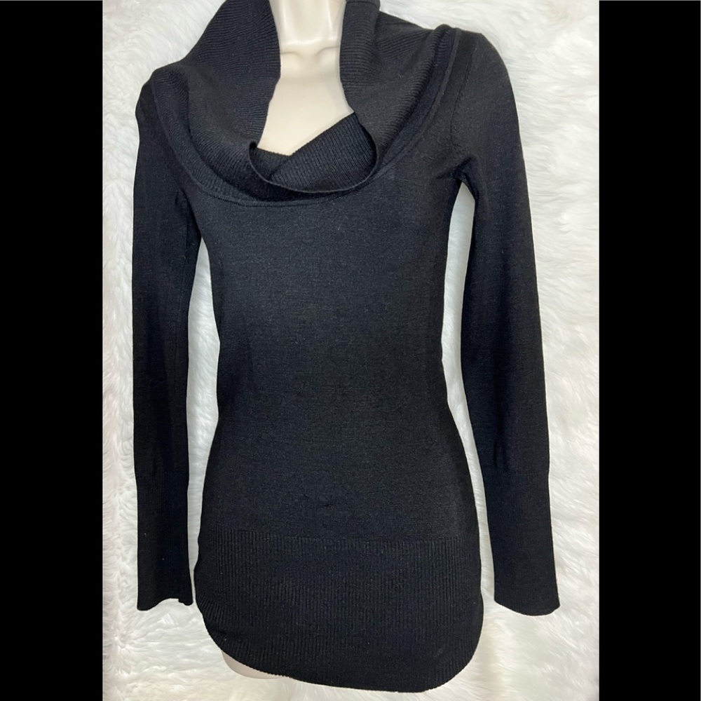 Sale 🔥 NWOT black Marciano black cowl neck sweater in size XS